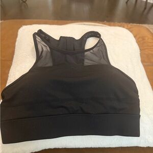 ZYIA Black Mesh Sports Bra